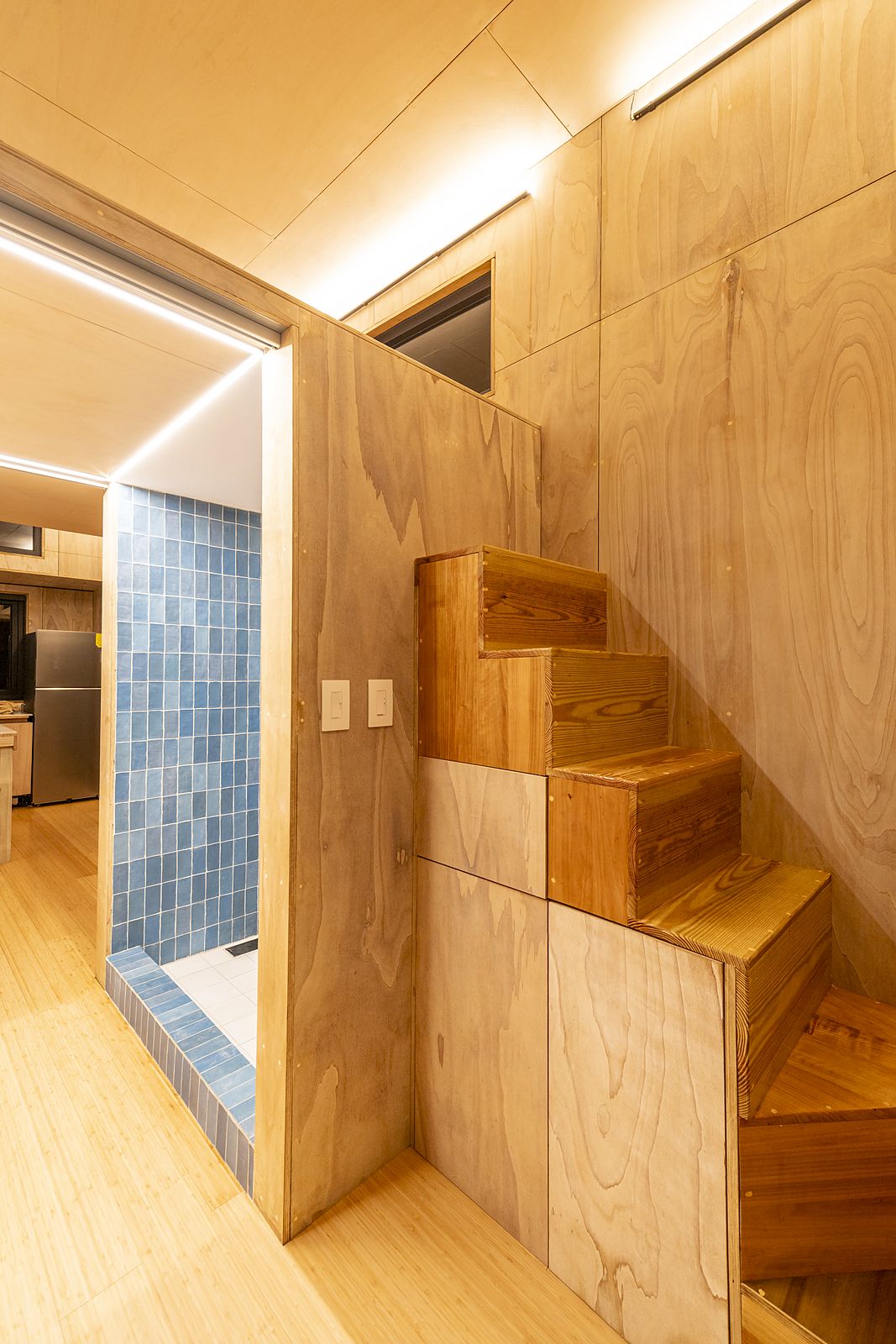 Aurora loft stairs